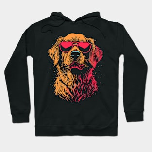 Adorable Golden Retriever Dog Hoodie